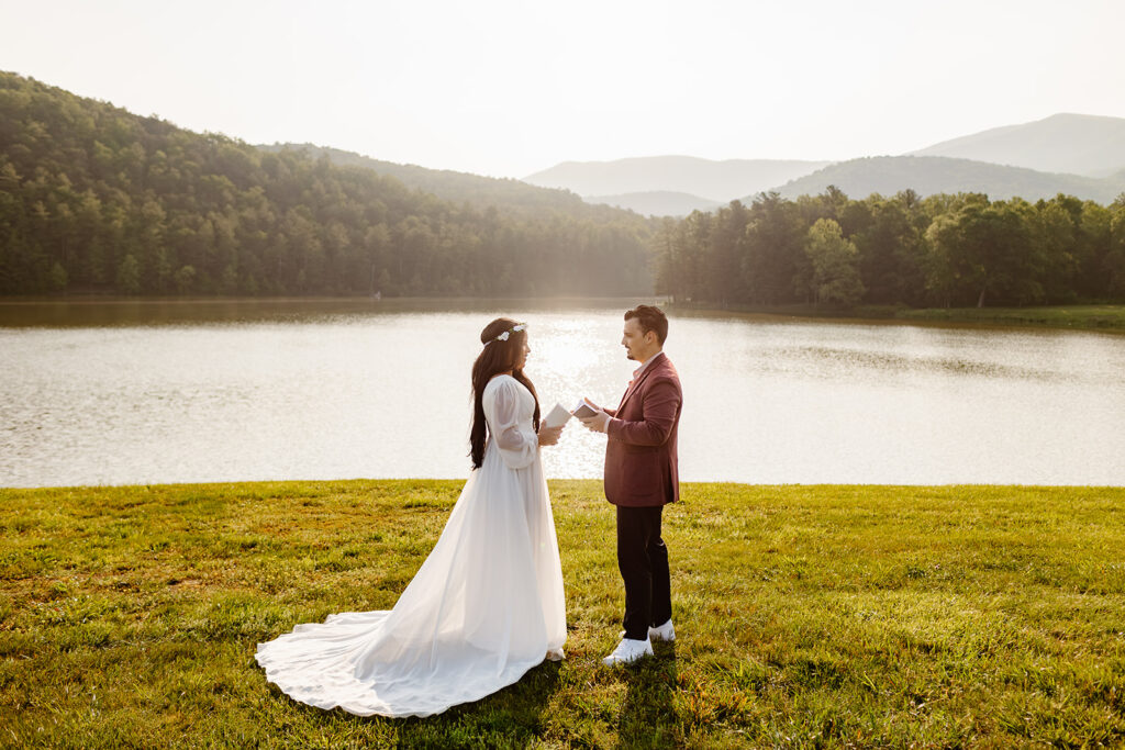 shenandoah national park elopement ceremony
