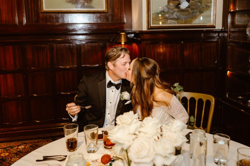 fun post elopement reception after their washington dc war memorial wedding
