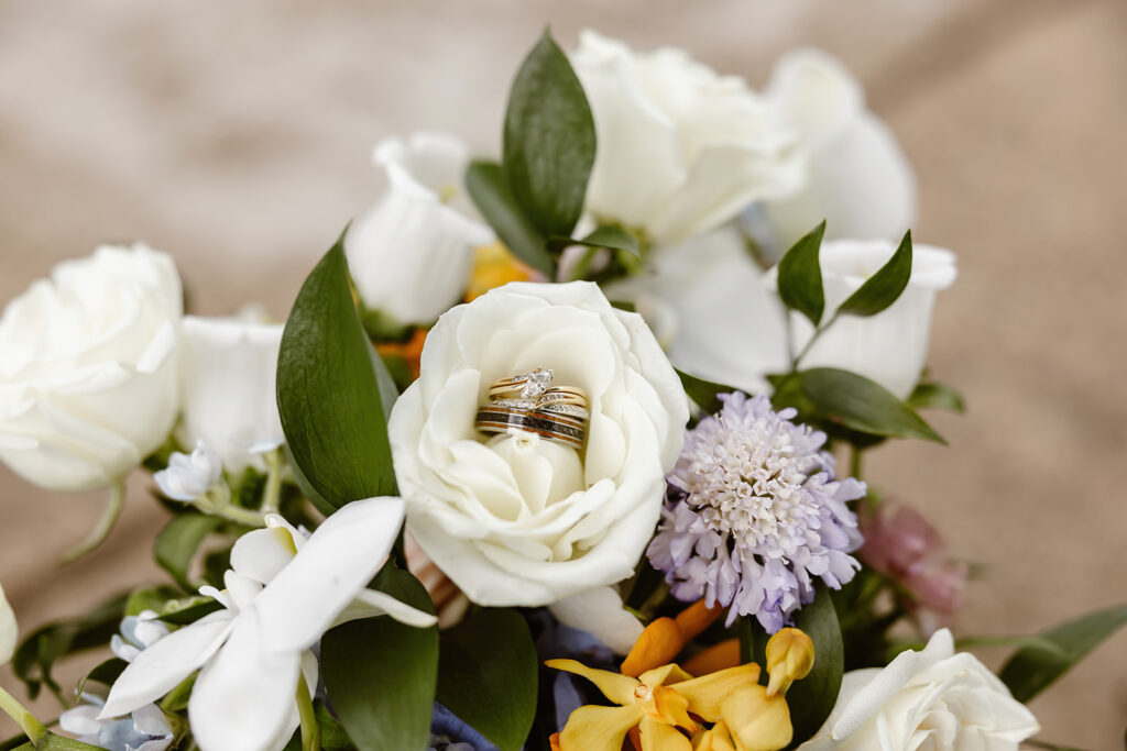 the wedding bouquet for the Northern Virginia wedding