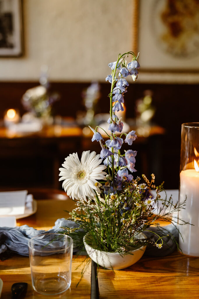 wedding florals at the DC wedding