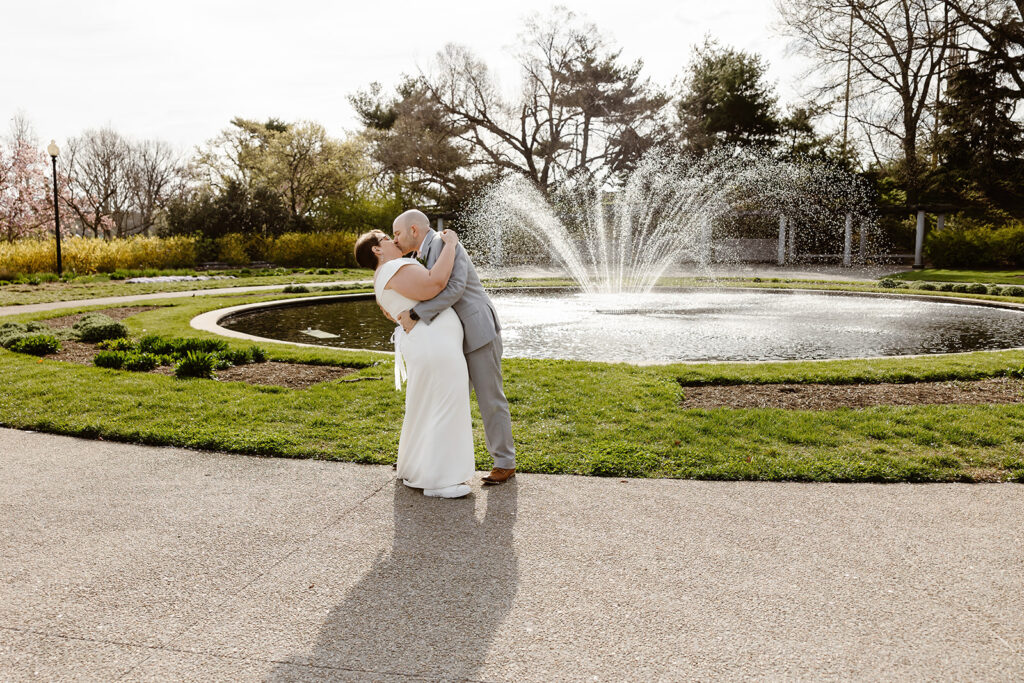 springtime elopement at washington dc