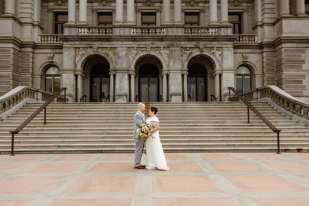 spring elopement in washington dc