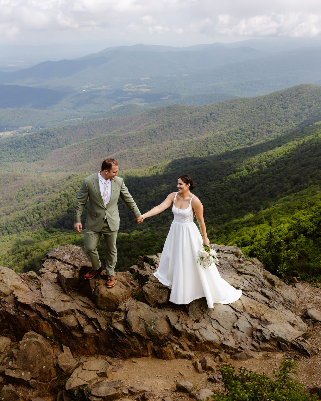 Intimate Summer Wedding in Shenandoah National Park - Juliana Wall Intimate Summer Wedding in Shenandoah National Park - Juliana Wall