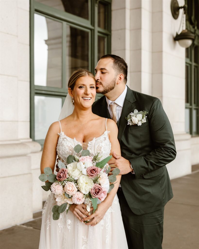 romantic, simple elopement inspiration at union station in washington dc