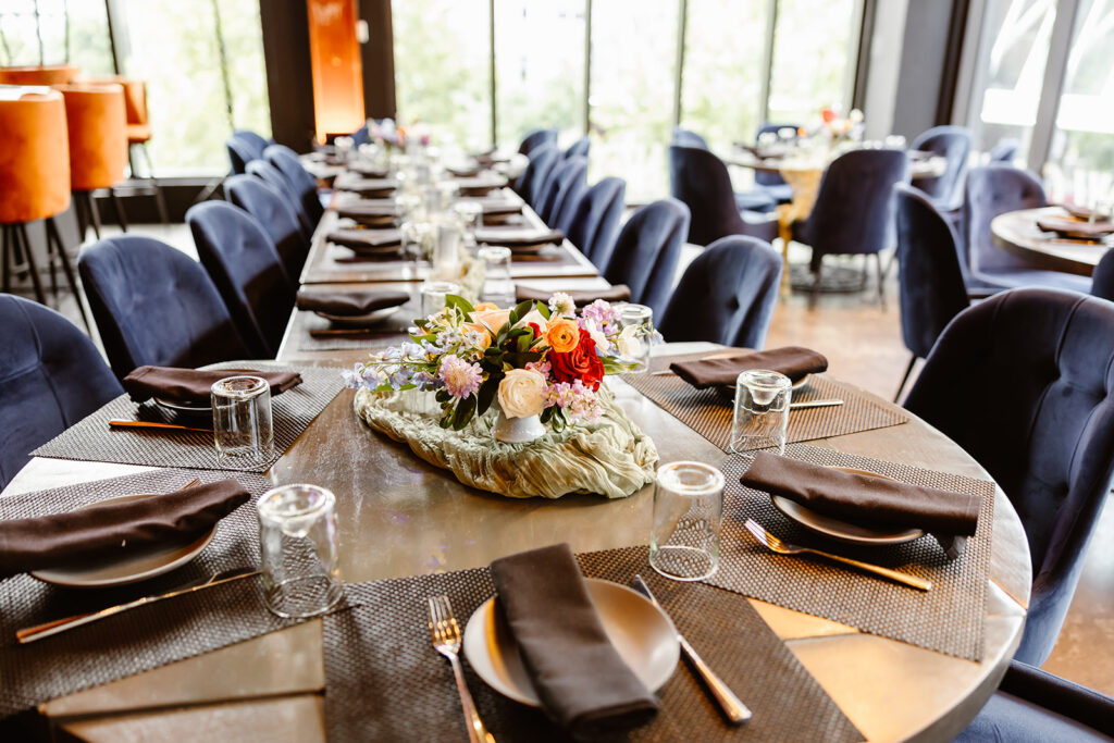 elegant micro wedding reception in washington dc