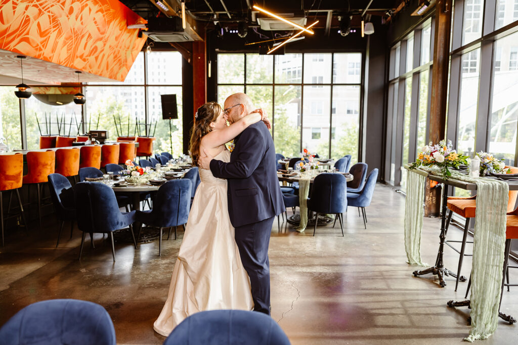 elegant micro wedding reception in washington dc