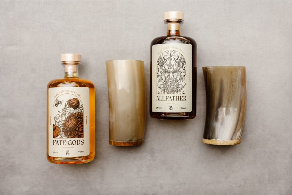 modern viking wedding details for a shenandoah elopement