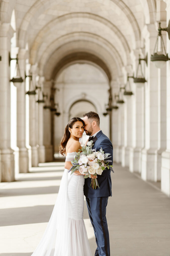 elegant dc elopement at the union station