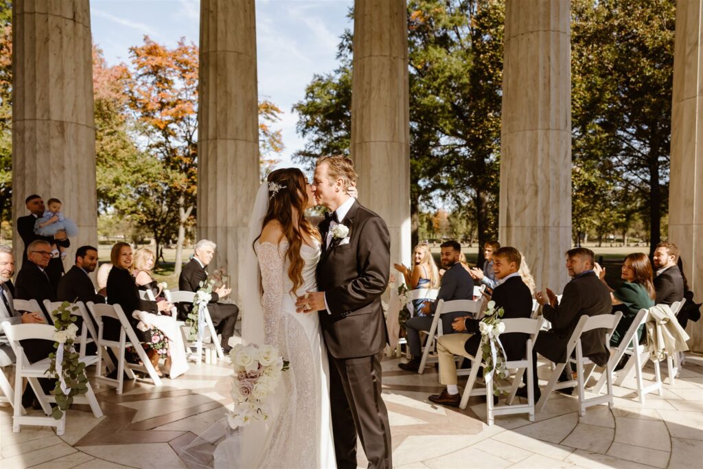 dc war memorial micro wedding ceremony