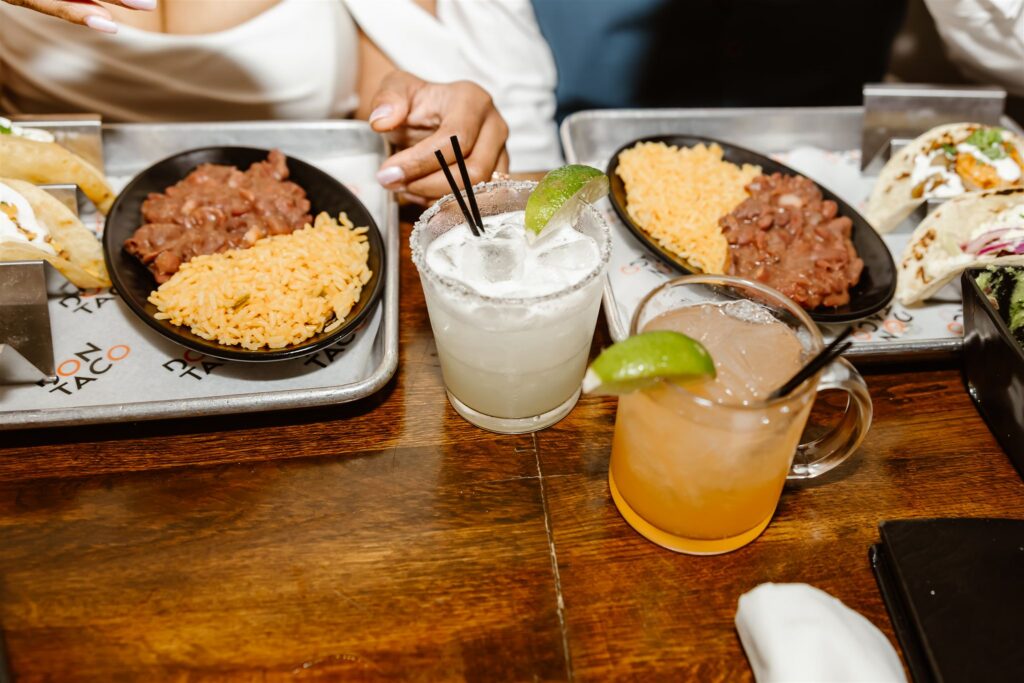 tacos and margaritas