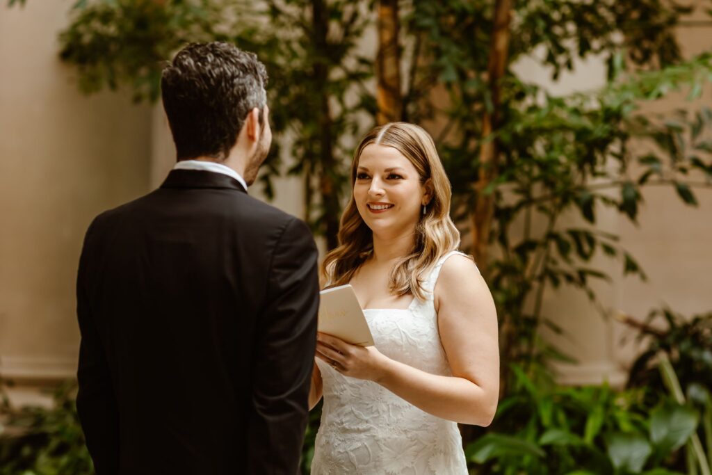 national gallery of art elopement ceremony