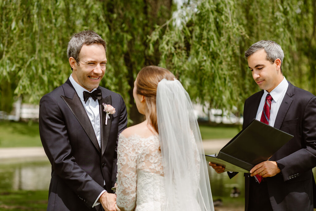 elopement ceremony at the national mall in washington dc